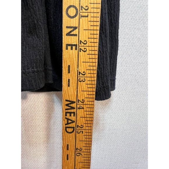 Old Navy Women's Off Shoulder Crop Top Puff Sleeve Smocked Back Size XL Black - Picture 5 of 8